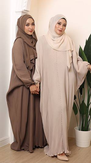 Farasha Pleated Abaya